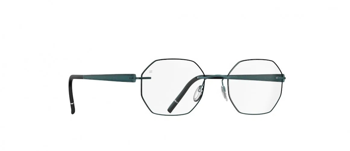 Silhouette The Sky Color Groove Demo Rimless 5600 Eyeglasses - view 2